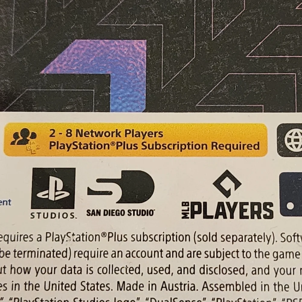 MLB The Show 25 for Playstation PS5 - Blue Case